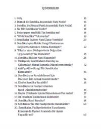 Türkiye'de Sendikalaşma Hakkı ve Sendikaların İşleyişi Yıldırım Koç